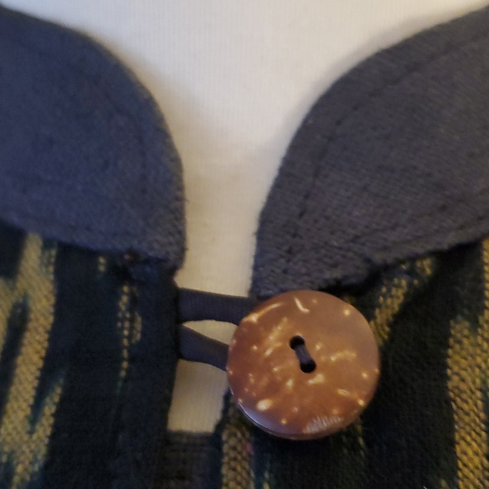 Aztek Print Crop Collared Jacket - Picture 4 of 4